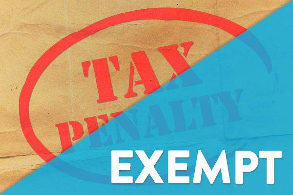 exempt tax penalty